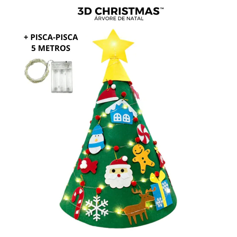 Árvore de Natal 3D Christmas