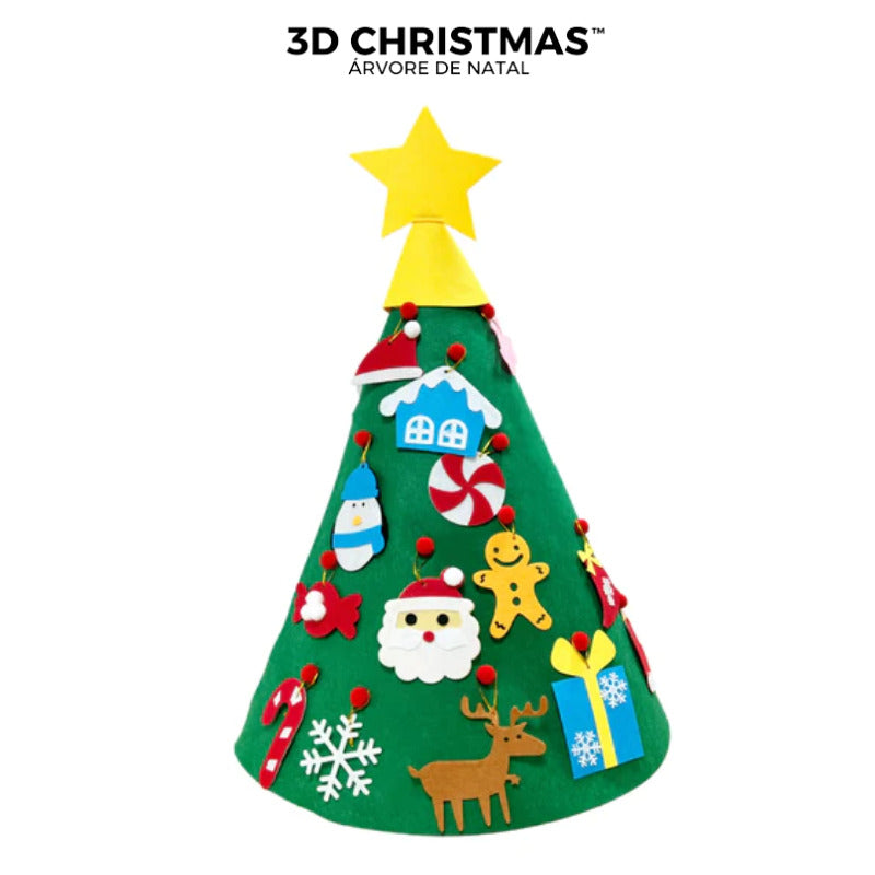 Árvore de Natal 3D Christmas